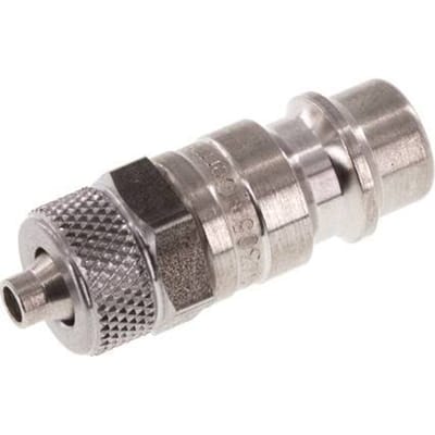RVS DN 7.2 (Euro) Luchtkoppeling Insteeknippel 4x6 mm Push-On - CLP7-N-S-4