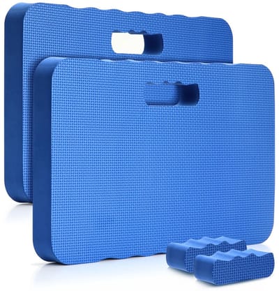 Dikke en Comfortabele Kniekussens voor Tuinieren en Oefeningen - 2-Pack met Verschillende Oppervlakken, Ideaal voor Schoonmaken en Ondersteuning van de Knieën