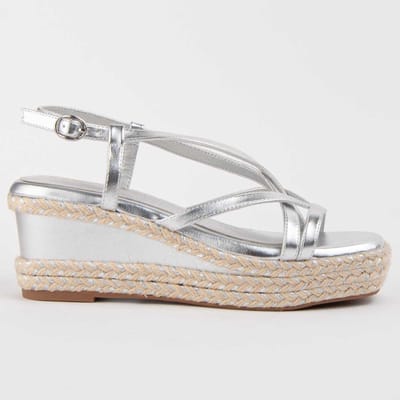 Sandalia De Cuña Para Mujer. Montevita Salia5 102971 36 white