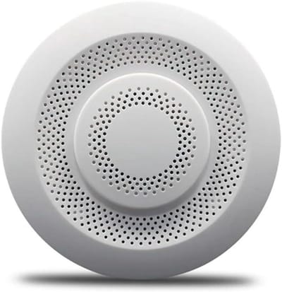 Luchtkwaliteit Monitor - CO2 Detector - Slim Huis - Meet Formaldehyde VOC - 90x90x35 mm - Wit
