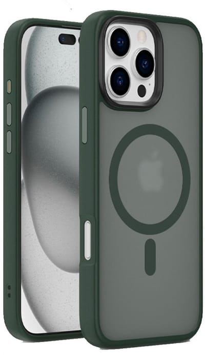 Mobiq Telefoonhoesje geschikt voor iPhone 16 Pro - Geschikt voor Magsafe - Magnetisch opladen