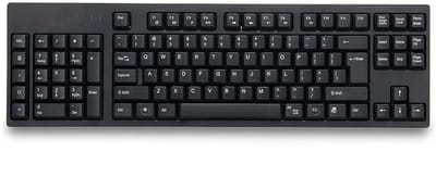 Allecto - Linkshandig Toetsenbord - Ergonomisch Ontwerp - USB-toetsenbord - 109 Toetsen - Ideaal voor Kantoor - Perfect voor Linkshandigen