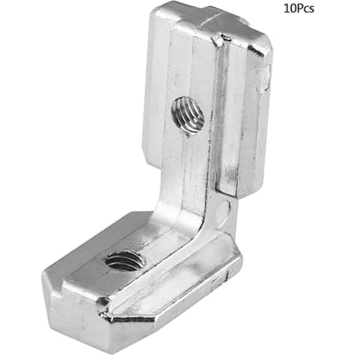 L-vormig Aluminium Profiel Binnenhoek Connector Verbinding Staal Beugels (4040)