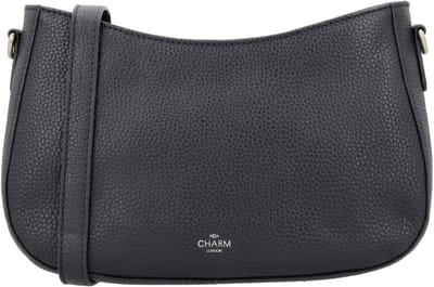 Charm London Washington Schoudertas - Crossbody - Leer - Crossbody - Leren Dames Tas - Blauw