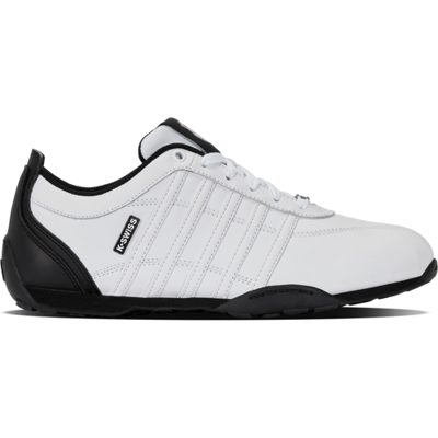 K-Swiss Heren ARVEE 1.5 Leren Sneaker 02453-186-M White Black