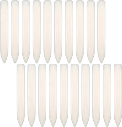 Vouwpoten Set - Papiergereedschap - Papier Knutselen - 20 Stuks - 205 cm Lengte - Diverse Kleuren