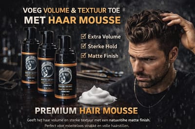 Barnie Cosmetics® Barnie hair mousse 3 stuks - haar mousse - meer volume - voor een betere krul - 100ml