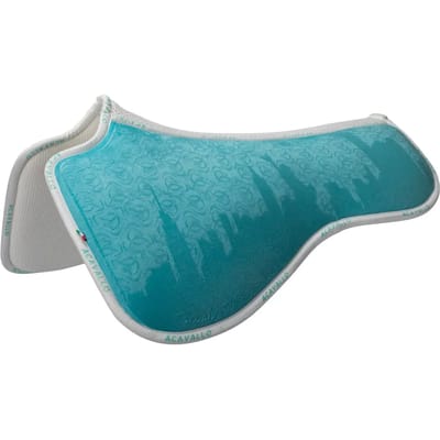 Siliconen en bamboe kussentjes voor paard Acavallo Spine Free Lycra & Memory Foam