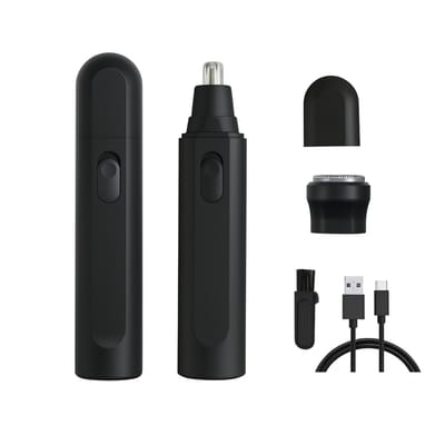 Neustrimmer - Neustrimmer Mannen en Vrouwen - Oortrimmer - Neushaartrimmer - USB Oplaadbaar - Afspoelbaar