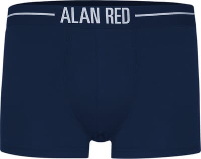 Alan Red Short Boxer Navy Size S