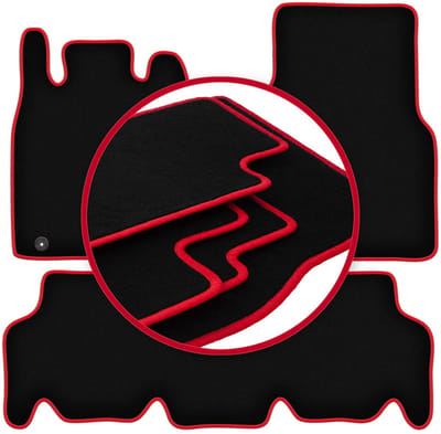CARLUX-RED automatten voor: Mercedes W168 met achterkleppoot (1997-2004)