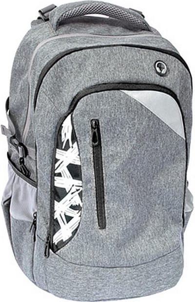 Eberhard Faber rugzak - X-style Junior - 30 liter - polyester - grijs/zwart - EF-577624