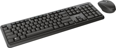 Trust TKM-350 toetsenbord Inclusief muis Universeel RF Draadloos QWERTY Italiaans Zwart