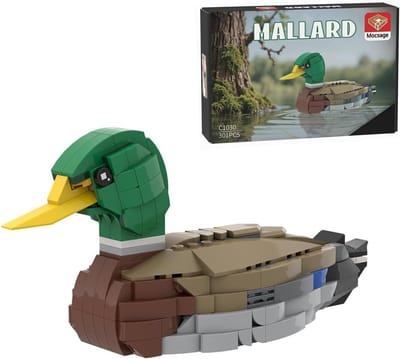 Dierenbouwstenenset - Bouwplezier - Decoratie Bouwen - Origineel MOC Ontwerp - 301 Stuks - Groen