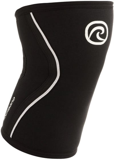 Rehband Knee Sleeve RX Black 5 mm-Maat XS: 31 - 33 cm (per  stuk)