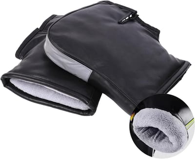 Winter Fietshandschoenen met Handvatverwarmers voor Warme Handen, Waterdichte Motorhandschoenen voor Koude Dagen