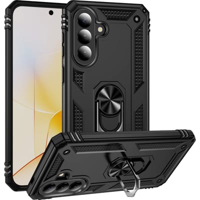 CaseBody Samsung Galaxy A57 Shield Case Zwart