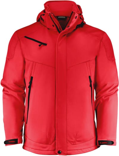 Printer JACKET SOFTSHELL SKELETON 2261035 - Rood - M