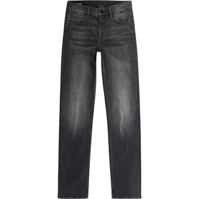 G-Star Strace Straight Worn In Black Moon Maat: W26L30 | Straight Jeans Outlet | Dames | Zwart