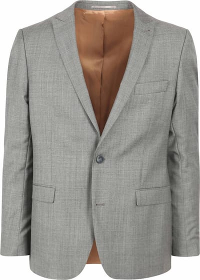 Suitable Colbert Evans Wol Antraciet - Maat 52 - Heren blazer