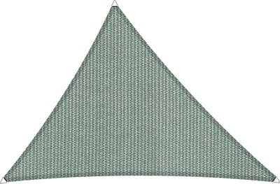 Shadow Comfort driehoek 3,5x4x4,5m Country Blue met Bevestigingsset