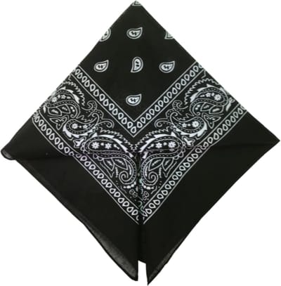 Originele Boerenzakdoeken zwart - Heren - Tissues - Hoofdband - Bandana's - 100% Katoen - Wasbaar