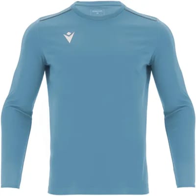 Macron Rigel Hero Voetbalshirt Lange Mouw Kinderen - Hemelsblauw | Maat: 140