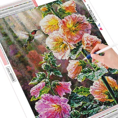 Diamond Mozaïek Bloem Diamond Schilderen Volledige 5D Diamond Borduren Verkoop Foto Strass 20X30 gray