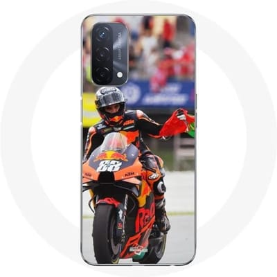 Hoesje - Oppo - A93 5G - Flexibel - Vlag Portugal - Miguel Oliveira Moto GP