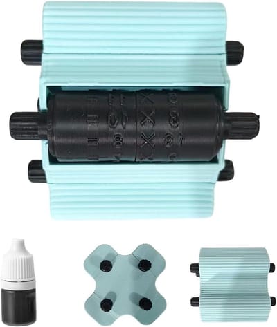 Wiskunde Roller Stempel - Reken Stempel Oefen Stempel - Kinderen Leren Rekenen - 4-in-1 Functie