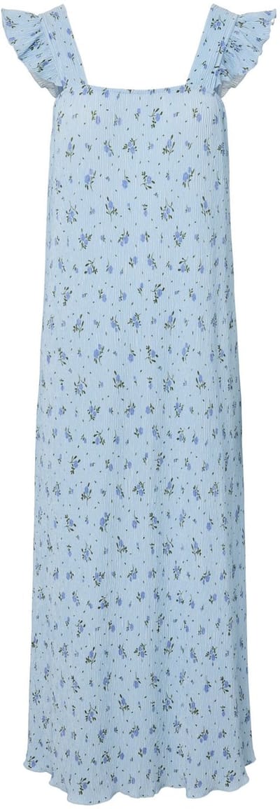 Pieces maxi-jurk PCFLORA BAND VOLANT