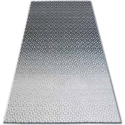 Kleden Rugsx Tapijt LISBOA 27208/356 Structureel Zwart , Grijsk 120x170 cm