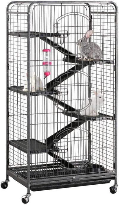 CRLYN® Hamsterkooi - Rattenkooi - Knaagdieren Kooi