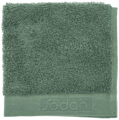 Södahl organic Comfort Waslap 30 x 30 cm Sea Green