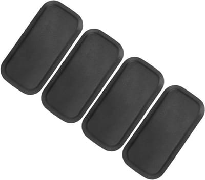 Zitting Basis Kappen Set - Hoge Temperatuur Weerstand - Geschikt voor T5 T5.1 T6 T6.1 Kombi Transporter 2003 - Set van 4