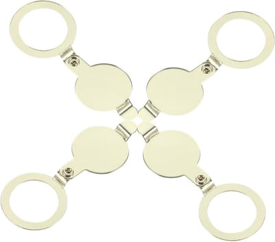 Kijkgaatje Afdekking - Deurspion Cover - Privacy Verhoging - Zelfklevend - 5.5 x 2.2 cm - Goud