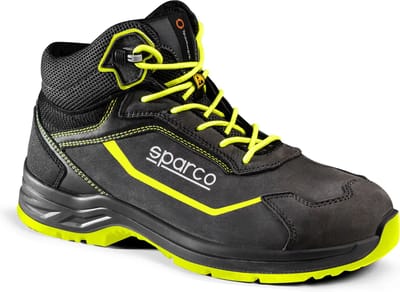 Sparco Werkschoenen S3S - Indy Juri - Grijs/Geel — Maat 35