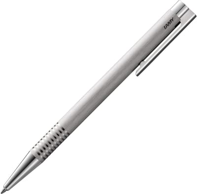 LAMY Logo Twin Pen Geborsteld Staal