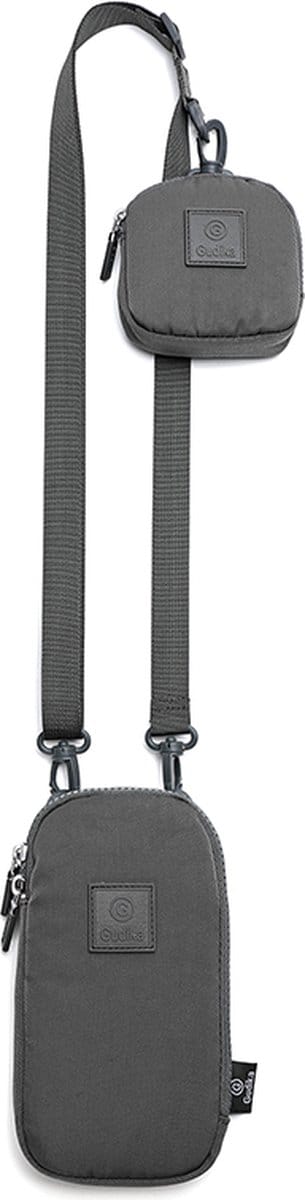 Gudika - Crossbodytas - Dames Tas - Telefoontasje - Tasje - Schoudertas - Grijs