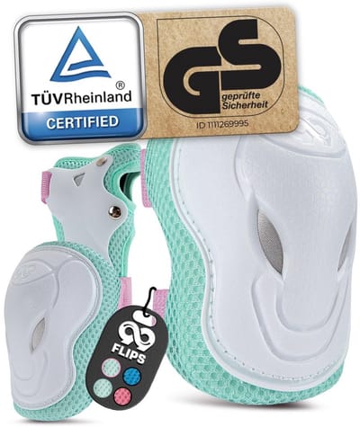 Kinderbeschermset Inline Skates en Scooter - Knie- Elleboog- en Polsbeschermers