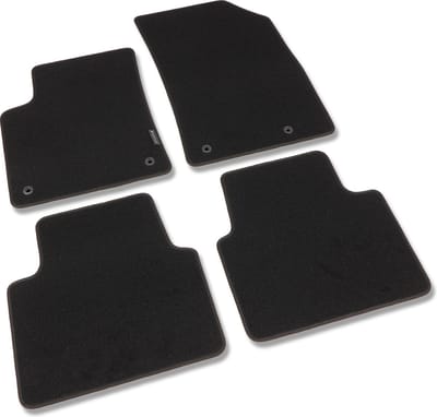 Automatten geschikt voor Citroën C3 Aircross - 2017-2025 - 4-delig - Basic - Uitvoering: Bevestigingssysteem: Clips 26 mm (met oog) | Variant 1