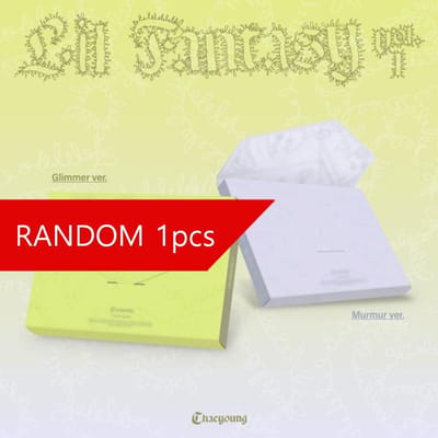 CHAEYOUNG (TWEEMAAL) – LIL FANTASY Vol.1 (Glimmer / Murmur Ver.) RANDOM 1PCS white