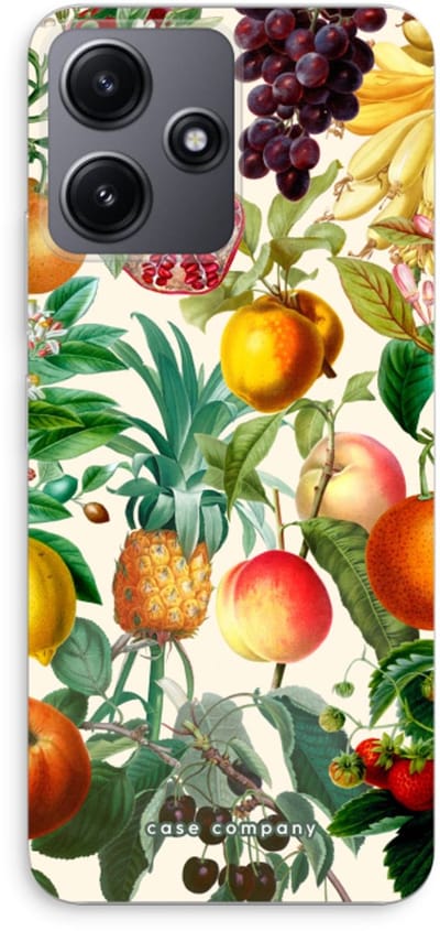 Case Company® - Hoesje geschikt voor Xiaomi Redmi 12 hoesje - Classic Flora - Soft Cover Telefoonhoesje - Bescherming aan alle Kanten en Schermrand