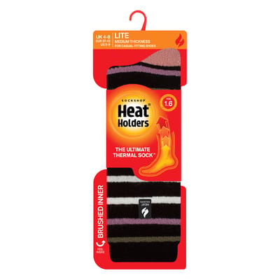 Dames Thermo Lite Patroon Sokken voor de Winter