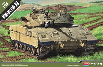 Academy Modelbouwpakket Militaire voertuigen - 13286 IDF Merkava Mk. IID - Israëlische Tank Plastic - 1:35 - Modelbouw