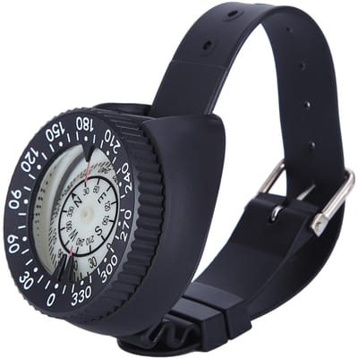 Outdoor Mini Lichtgewicht Plastic Waterdicht Kompas Gereedschap Accessoire black