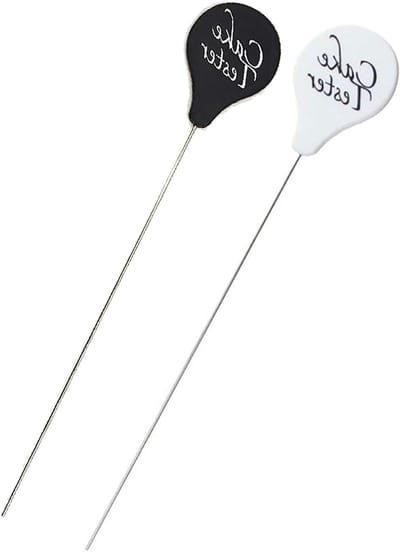 Set van 2 Cake Testers - RVS Cake Meetstaaf van 195mm, Onmisbare Bakaccessoires voor Perfecte Taarten en Gebak