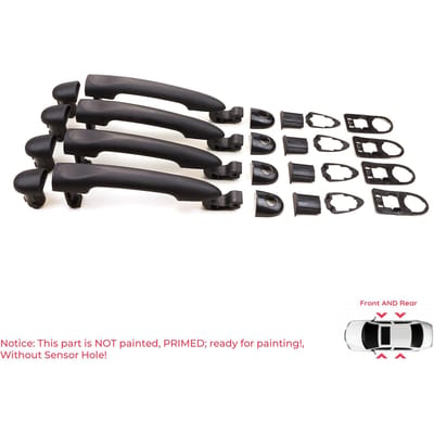 BDP1165-1 4 Pièces Poignée d'Ouverture de Porte Extérieure 806B02596R pour Renault Fluence Megane 3 Clio 4 Scenic 3 Captur 1