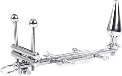 Kiotos - 4 in 1 CBT Device - Anaalplug - Ballstretcher - Ballcrusher - Erectie voorkomen