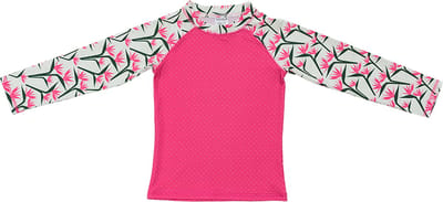 Ducksday - UV Zwemshirt - lange mouw - voor kinderen meisje - Coco - 146/152